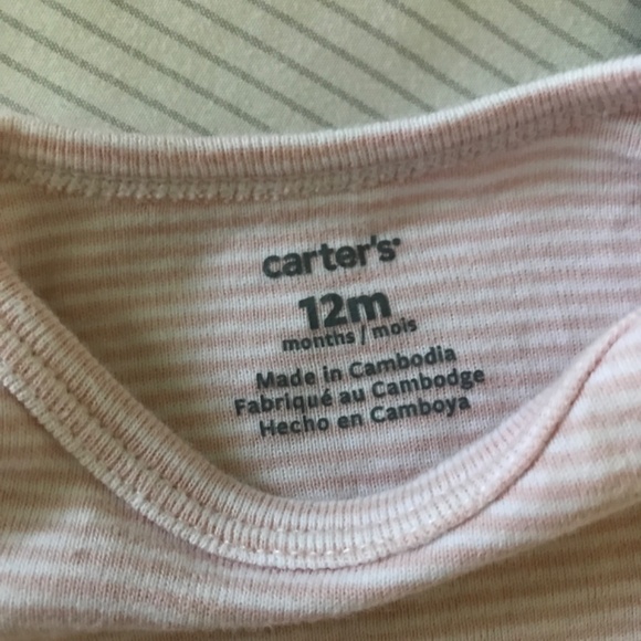 Baby girl set of 13 coordinating burgundy/pink/navy - Picture 6 of 15